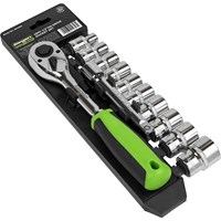 Siegen 12 Piece 1/2" Drive Hex Socket Set