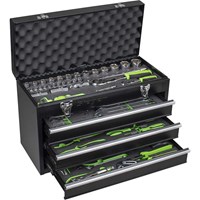 Siegen 3 Drawer Tool Chest + 98 Piece Tool Kit