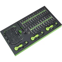 Siegen 170 Piece Folding Keys and Screwdriver Bit set in Module Tray Siegen 170 Piece Folding Keys and Screwdriver Bit set in Module Tray