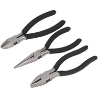 Siegen 3 Piece Plier Set Siegen 3 Piece Plier Set