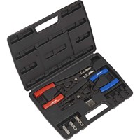 Siegen Internal / External Circlip Plier Set with Interchangeable Tips Siegen Internal / External Circlip Plier Set with Interchangeable Tips
