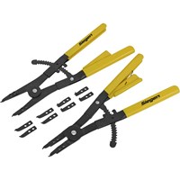 Siegen Internal / External Circlip Plier Set with Interchangeable Tips Siegen Internal / External Circlip Plier Set with Interchangeable Tips