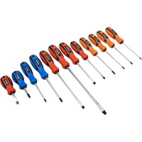 Siegen 12 Piece Soft Grip Screwdriver Set