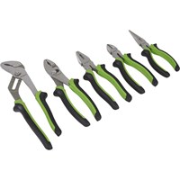 Siegen 5 Piece Comfort Grip Plier Set Siegen 5 Piece Comfort Grip Plier Set