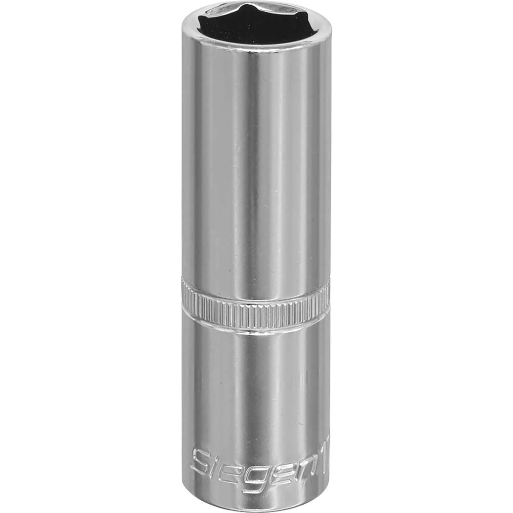 Siegen 1/2" Drive Deep Hexagon Walldrive Socket Metric Size 1