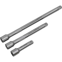 Siegen 3 Piece 1/4" Drive Socket Extension Bar Set