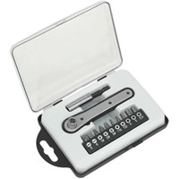 Siegen 12 Piece Ratchet Driver Bit Set Siegen 12 Piece Ratchet Driver Bit Set
