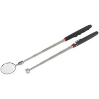 Siegen 2 Piece Telescopic Magnetic Pick Up Tool and Inspection Mirror Set