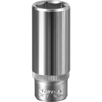 Sealey 1/4" Drive Deep Hexagon WallDrive Socket Metric Sealey 1/4" Drive Deep Hexagon WallDrive Socket Metric