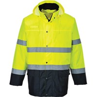 Oxford Weave 150D Class 3 Lite Hi Vis 2-Tone Traffic Jacket Oxford Weave 150D Class 3 Lite Hi Vis 2-Tone Traffic Jacket