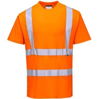 Portwest Hi Vis Cotton Comfort Short Sleeve T Shirt Portwest Hi Vis Cotton Comfort Short Sleeve T Shirt