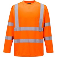 Portwest Hi Vis Long Sleeve T Shirt Portwest Hi Vis Long Sleeve T Shirt