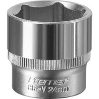 Sealey 3/8" Drive Hexagon WallDrive Socket Metric Sealey 3/8" Drive Hexagon WallDrive Socket Metric