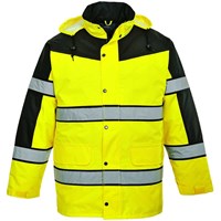 Oxford Weave 300D Class 3 Two Tone Hi Vis Jacket Oxford Weave 300D Class 3 Two Tone Hi Vis Jacket