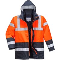 Oxford Weave 300D Class 3 Hi Vis Contrast Traffic Jacket Oxford Weave 300D Class 3 Hi Vis Contrast Traffic Jacket