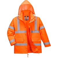 Oxford Weave 300D Class 3 Hi Vis 4-in1 Traffic Jacket Oxford Weave 300D Class 3 Hi Vis 4-in1 Traffic Jacket