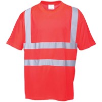 Portwest Hi Vis Short Sleeve T Shirt Portwest Hi Vis Short Sleeve T Shirt