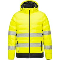 Portwest Hi Vis Ultrasonic Heated Tunnel Jacket