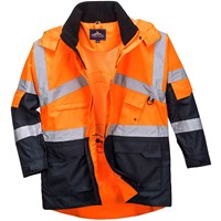 Oxford Weave 300D Class 2 Hi Vis 2-Tone Breathable Jacket Oxford Weave 300D Class 2 Hi Vis 2-Tone Breathable Jacket