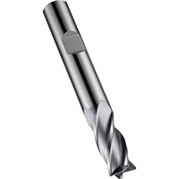 Dormer S944 Solid Carbide TiALN Flatted Shank Multi-Flute End Mill Dormer S944 Solid Carbide TiALN Flatted Shank Multi-Flute End Mill