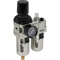 Sealey SA106 Air Line Filter / Regulator / Lubricator Sealey SA106 Air Line Filter / Regulator / Lubricator