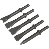 Sealey 5 Piece .401" Shank Air Hammer Chisel Set Sealey 5 Piece .401" Shank Air Hammer Chisel Set