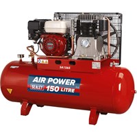 Sealey SA1565 Petrol Air Compressor 150 Litre