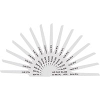 Sealey SA34 14TPI Air Saw Blades Sealey SA34 14TPI Air Saw Blades