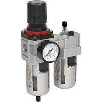 Sealey SA4001 High Flow Air Filter, Regulator and Lubricator