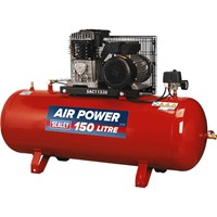 Sealey SAC1153B Belt Drive Air Compressor 150 Litre