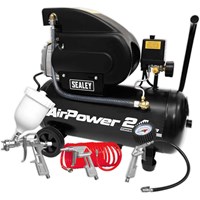 Sealey SAC2420APK Direct Drive Air Compressor 24 Litre Sealey SAC2420APK Direct Drive Air Compressor 24 Litre