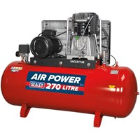 Sealey SAC52775B 3 Phase Electric Air Compressor 270 Litre Sealey SAC52775B 3 Phase Electric Air Compressor 270 Litre