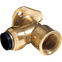 Sealey 1/2" BSP Brass Wingback Elbow for Sharkbite Systems Sealey 1/2" BSP Brass Wingback Elbow for Sharkbite Systems