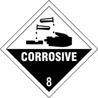 Scan Corrosive 8 Sign Scan Corrosive 8 Sign