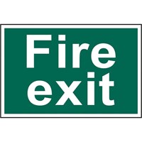 Scan Fire Exit Sign Scan Fire Exit Sign
