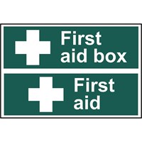 Scan First Aid Box / First Aid Sign Scan First Aid Box / First Aid Sign
