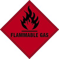 Scan Flammable Gas Sign Scan Flammable Gas Sign
