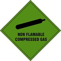 Scan Non Flammable Compressed Gas Sign Scan Non Flammable Compressed Gas Sign