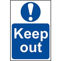 Scan Keep Out Sign Scan Keep Out Sign