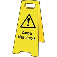 Scan Heavy Duty A-Board Sign - Men At Work Scan Heavy Duty A-Board Sign - Men At Work