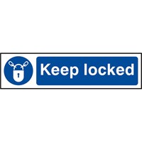 Scan Keep Locked Sign Scan Keep Locked Sign