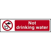 Scan Not Drinking Water Sign Scan Not Drinking Water Sign