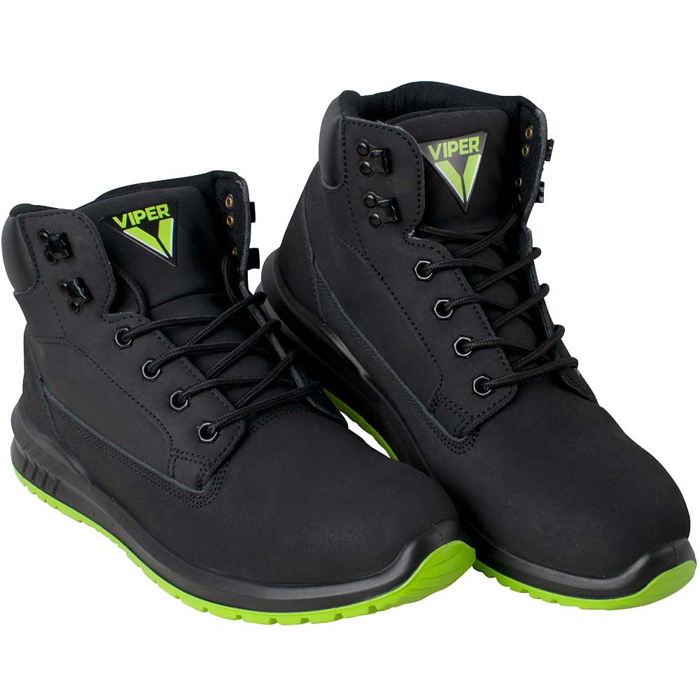 Scan Viper SBP Safety Work Boots - Black Safety Rating: SBP, 6