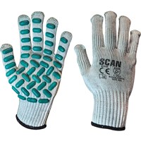 Scan Vibration Resistant Latex Foam Gloves Scan Vibration Resistant Latex Foam Gloves