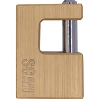 Scan Brass Shutter Padlock Scan Brass Shutter Padlock