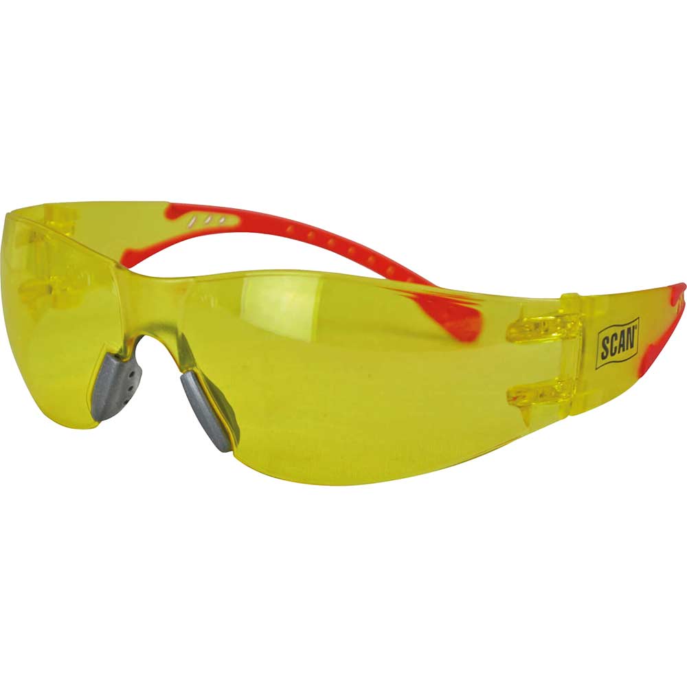 Scan Flexi Safety Glasses - Amber lens