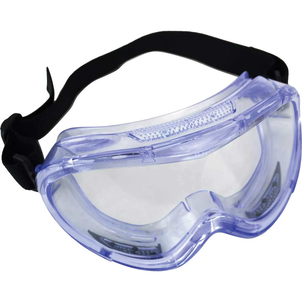 Scan Moulded Valved Safety Goggles - Clear lens
