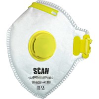 Scan FFP1 Fold Flat Valved Disposable Mask Scan FFP1 Fold Flat Valved Disposable Mask