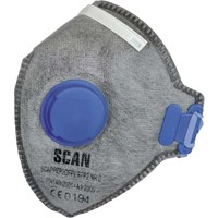 Scan FFP2 Fold Flat Disposable Odour Mask Valved Scan FFP2 Fold Flat Disposable Odour Mask Valved