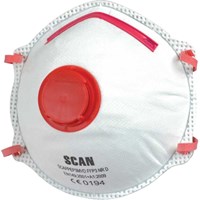 Scan FFP3 Moulded Disposable Dust Valued Mask